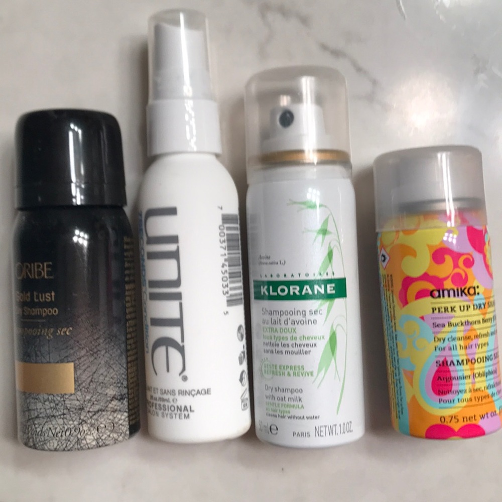 Travel size hair care bundle